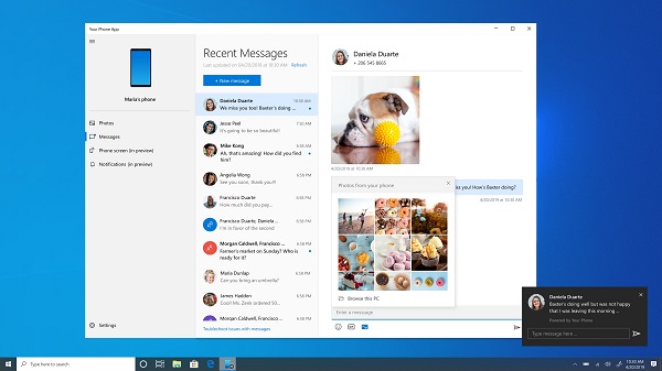 Windows10 20H1 preview version officially released: Your Phone has major updates!