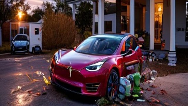 Federal Investigation Launched Following Tesla Crash in Texas Home