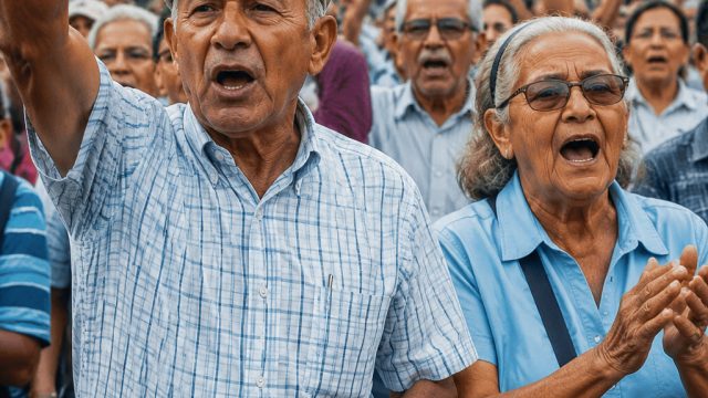 Venezuelan Telecom Retirees Rally for Restored Income Benefits