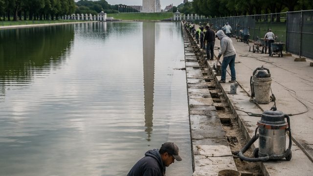 Reflecting Pool Repairs Spark Controversy: Lawmakers Seek Clarity | rtp plaza4d, bocoran rtp live